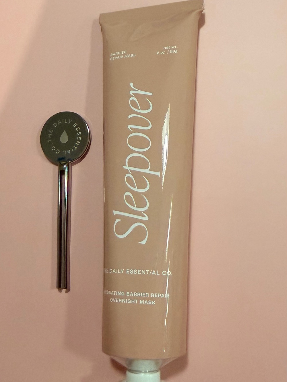 Daily Essential Co. Overnight Barrier Repair Mask + Squeeze Key NEW